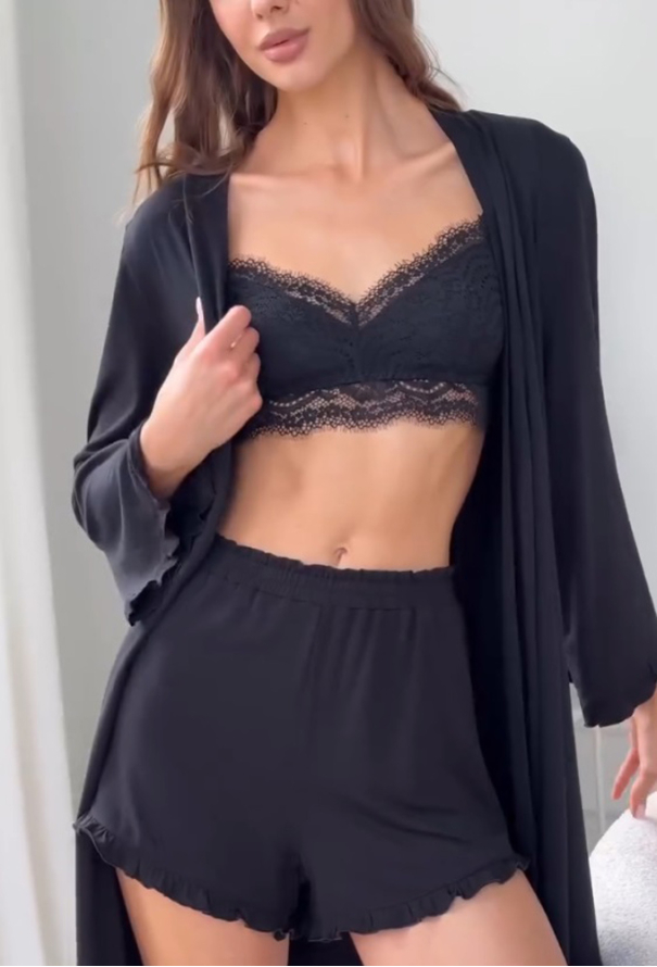 Халат жіночий модал Viki Your Touch VK-5037 фото