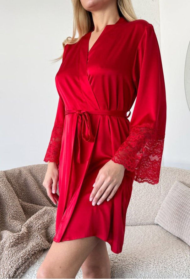 Халат женский шелковый Julia Ulich 4100-38 фото