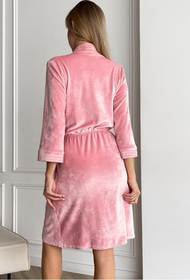 Халат женский велюровый Julia Ulich ХВ2-19 фото