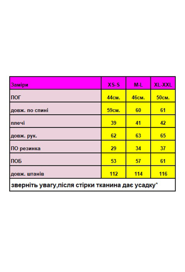 Костюм жіночий трикотажний V.Velika 277-25ML фото