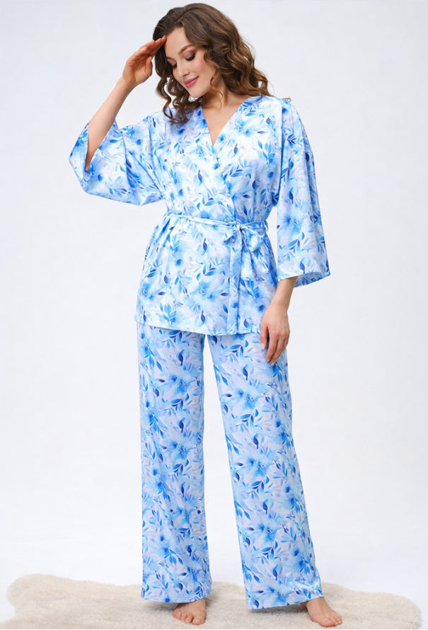 Костюм жіночий шовковий Shato 2813 фото