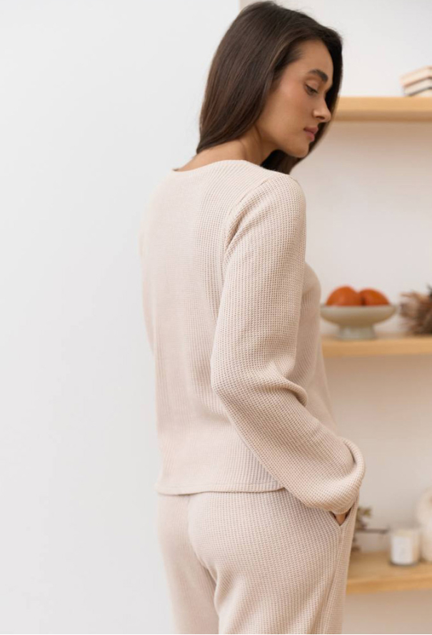 Костюм женский трикотаж рубчик DaLi 14-72BJ фото