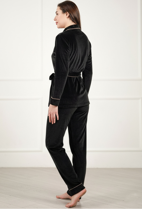 Костюм женский велюровый Dublin Komilfo 2180/2BL фото