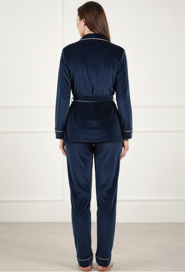 Костюм жіночий велюровий Dublin Komilfo 2180/2NB фото