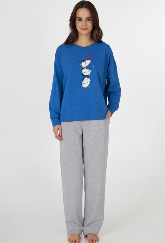 Костюм женский двунитка Пингвин Ellen LPD 1880/13/01