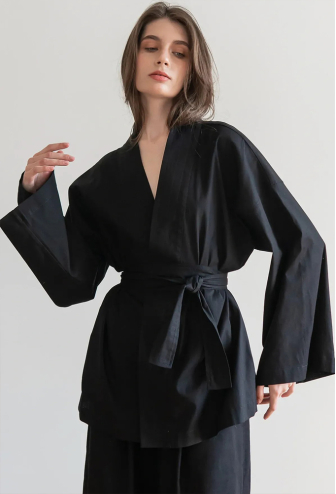 Костюм женский лен Black Forly LN0071-16-60