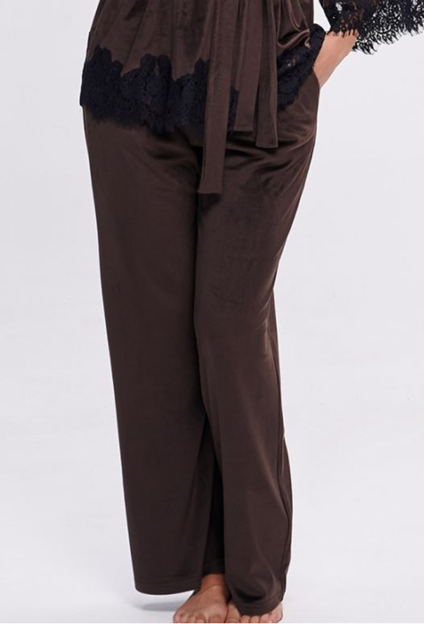 Костюм жіночий велюровий Shato 2718BW фото