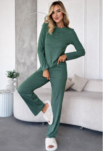 Костюм женский хлопок рубчик Julia Ulich 2025-4