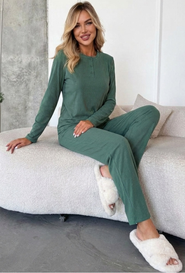 Костюм женский хлопок рубчик Julia Ulich 2025-4 фото