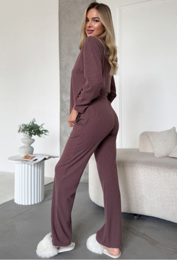 Костюм женский хлопок рубчик Julia Ulich 2030-48 Костюм женский хлопок рубчик Julia Ulich 2030-48 фото