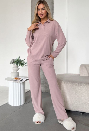 Костюм жіночий бавовна рубчик Julia Ulich 2030-3