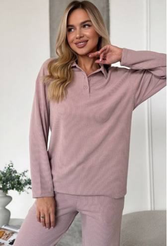 Костюм жіночий бавовна рубчик Julia Ulich 2030-3