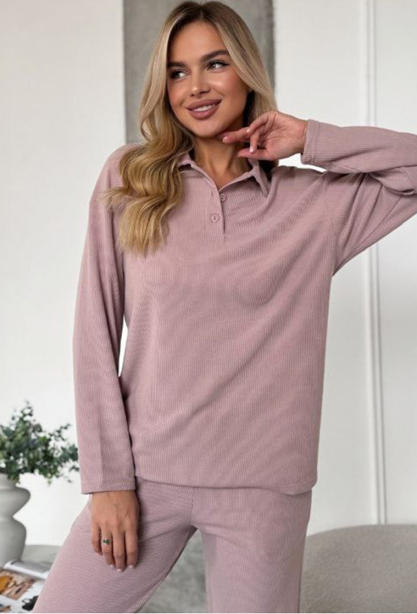 Костюм жіночий бавовна рубчик Julia Ulich 2030-3 Костюм жіночий бавовна рубчик Julia Ulich 2030-3 фото