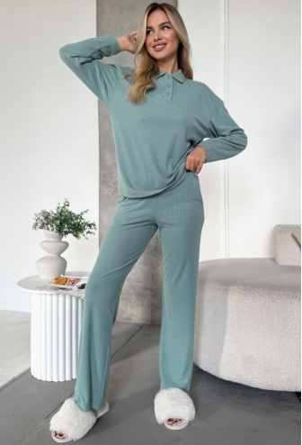 Костюм жіночий бавовна рубчик Julia Ulich 2030-97 Костюм жіночий бавовна рубчик Julia Ulich 2030-97