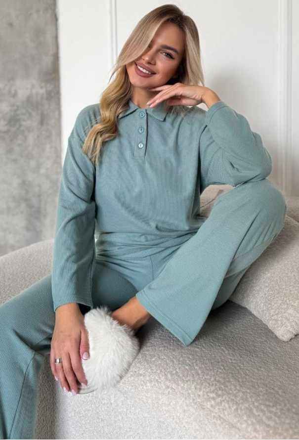 Костюм женский хлопок рубчик Julia Ulich 2030-97 Костюм женский хлопок рубчик Julia Ulich 2030-97 фото