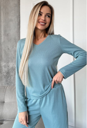 Костюм женский хлопок рубчик Julia Ulich 2031