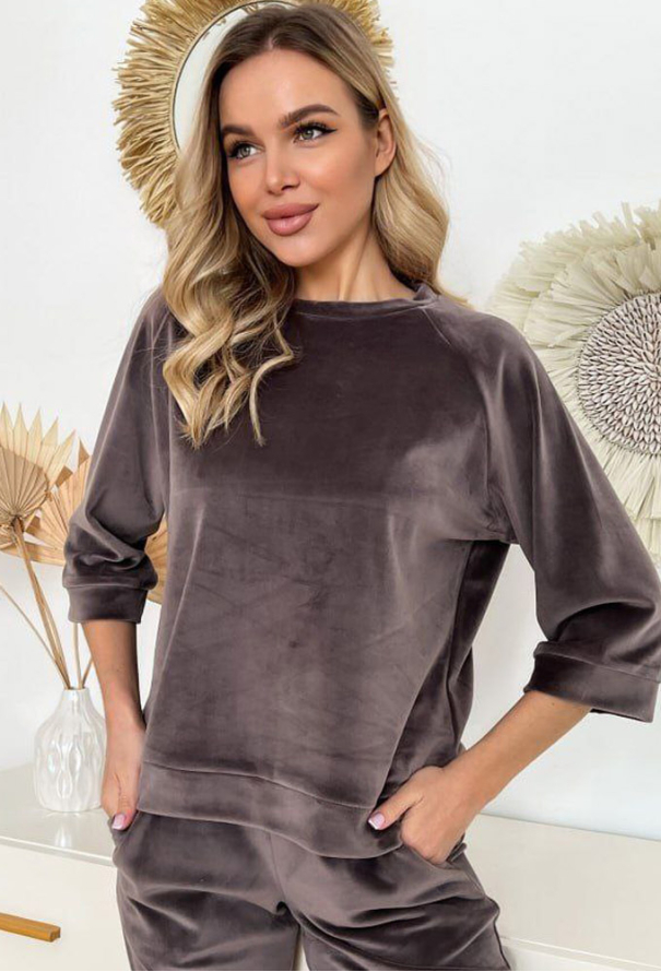 Костюм жіночий велюровий Julia Ulich КШ1-17 фото