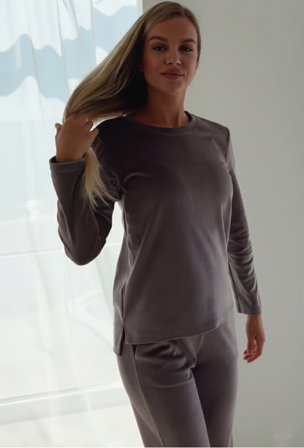 Костюм жіночий велюровий Julia Ulich КШ10-17 фото