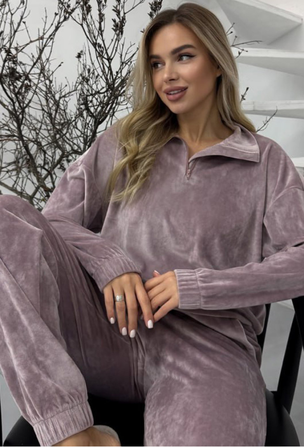 Костюм женский велюровый Julia Ulich КШ-3-34 фото