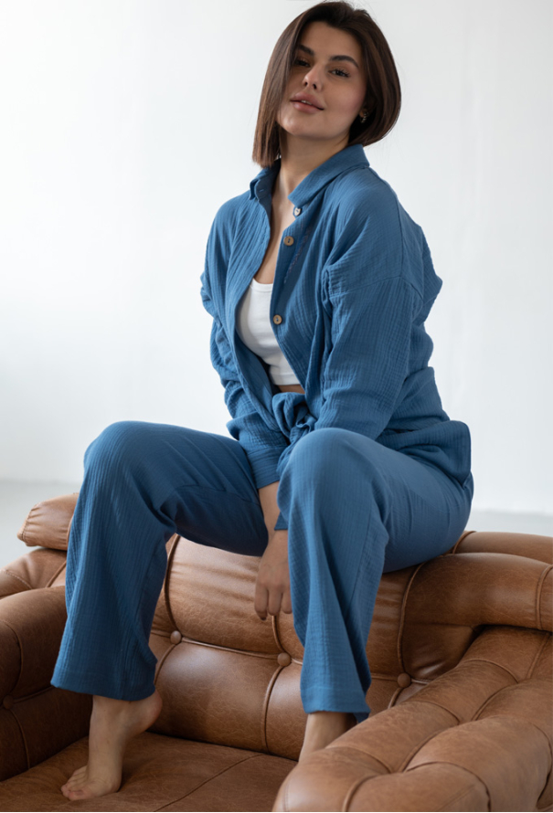 Костюм жіночий муслін LoomLine 13-42BS фото