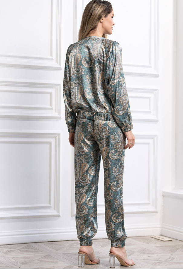 Костюм женский натуральный шелк Donatella Mia-Amore 3076 фото