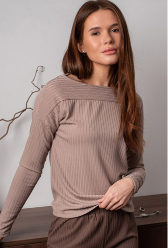 Костюм жіночий бавовна рубчик TimiRilla 17-50BSH