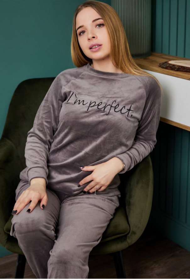 Костюм жіночий велюровий Tomiko 601BZ фото