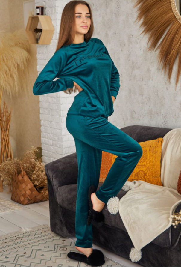 Костюм жіночий велюровий Tomiko 601SM фото