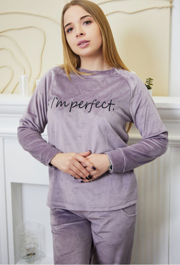 Костюм жіночий велюровий Tomiko 601FL фото