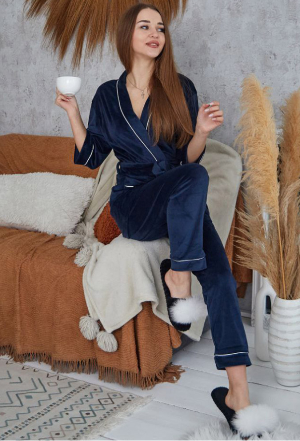 Костюм женский велюровый Tomiko 901KS фото