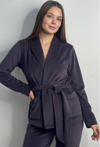 Костюм женский велюровый V.Velika 065-21FBK