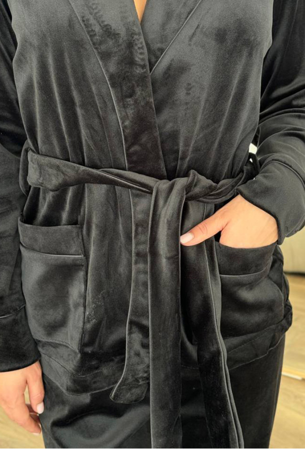 Костюм женский велюровый V.Velika 065-21BBK фото