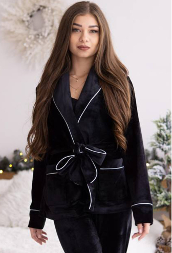 Костюм женский велюровый V.Velika 065-21BWK