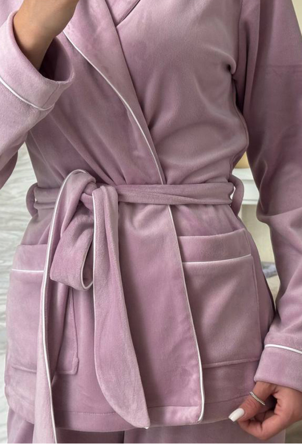 Костюм женский велюровый V.Velika 065-21PWK фото