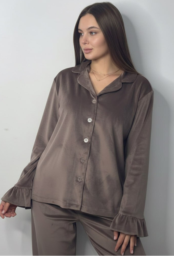 Пижама женская велюровая V.Velika 279-25MK фото