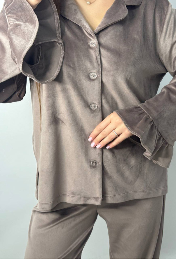 Пижама женская велюровая V.Velika 279-25MK фото