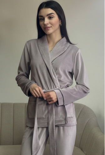 Костюм жіночий велюровий V.Velika 065-21PDP