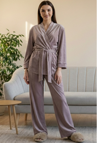 Костюм женский велюровый V.Velika 278-25PDP