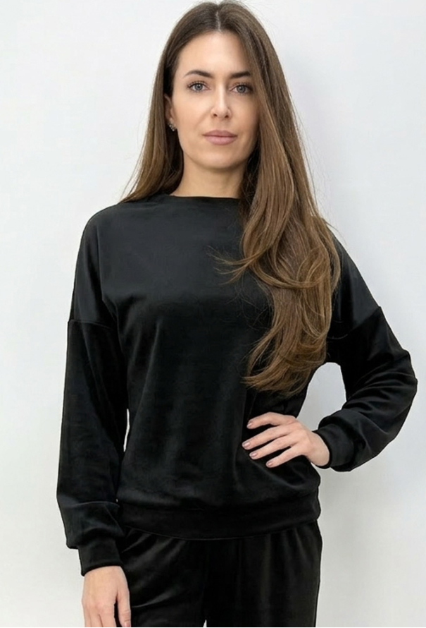 Костюм жіночий велюровий Wiktoria 1811CH фото