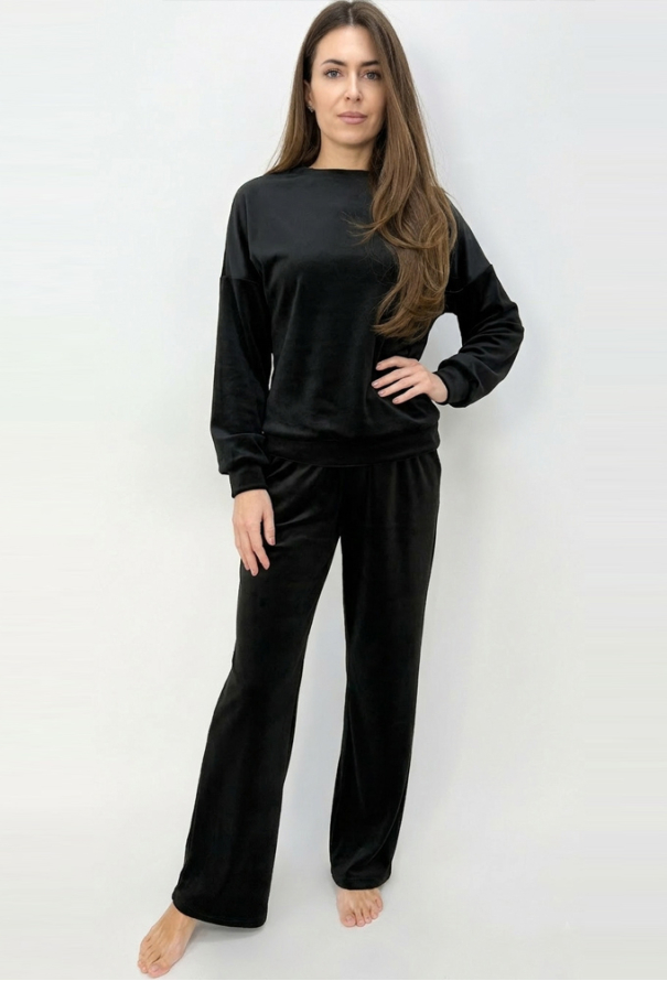 Костюм жіночий велюровий Wiktoria 1811CH фото