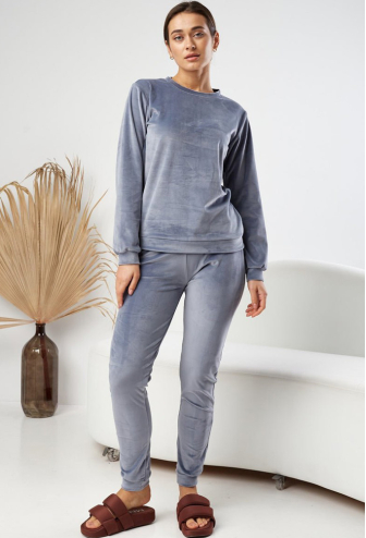 Костюм женский велюр Barwa Garments 0285/289SG