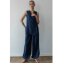 Костюм женский лен Denim Forly LN0093-13-70