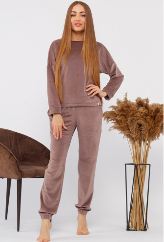 Костюм женский велюровый Maybel 212-1547