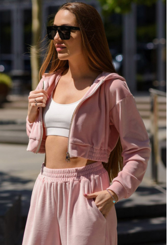 Костюм женский велюровый Maybel 220-3275