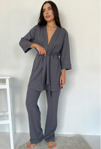 Костюм домашний трикотажный Kimono Marinella 15-29GR