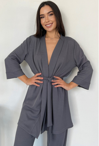 Костюм домашній трикотажний Kimono Marinella 15-29GR