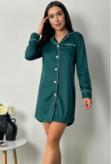 Нічна сорочка шовкова Evelyn Marinella 15-18S Нічна сорочка шовкова Evelyn Marinella 15-18S