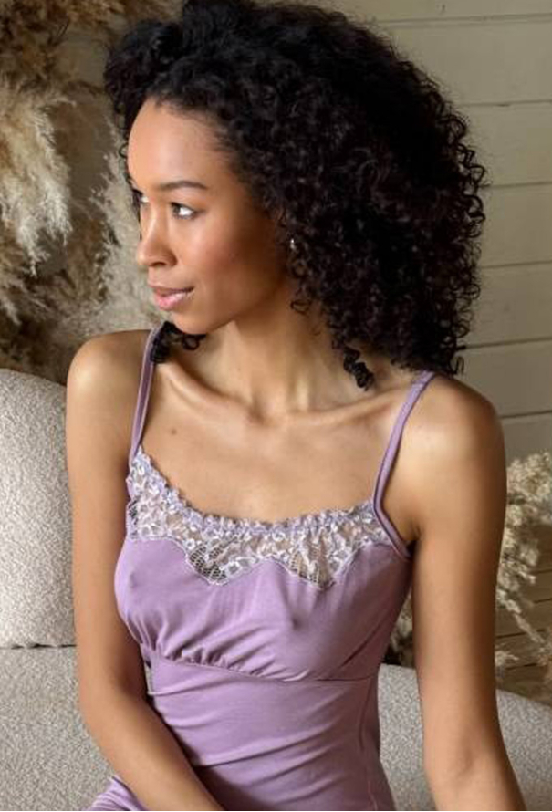 Ночнушка женская вискоза Violet delux НС-М-112SR фото