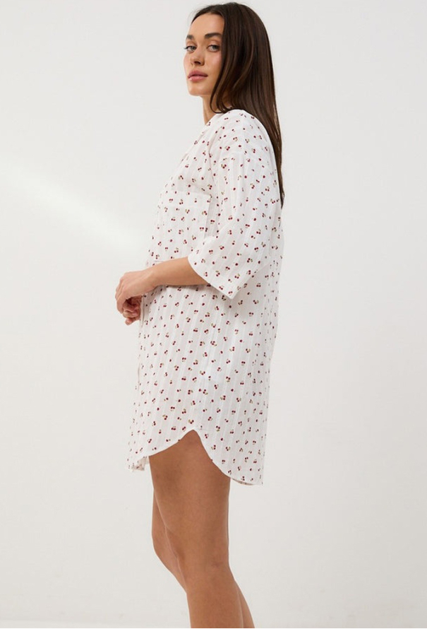 Ночная рубашка хлопок Barwa Garments 0349VV фото