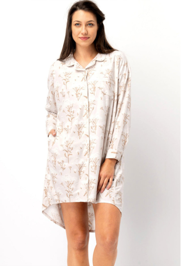 Нічна сорочка фланелева Key LND 567-4